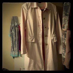 Banana Republic little pink long casual Jacket